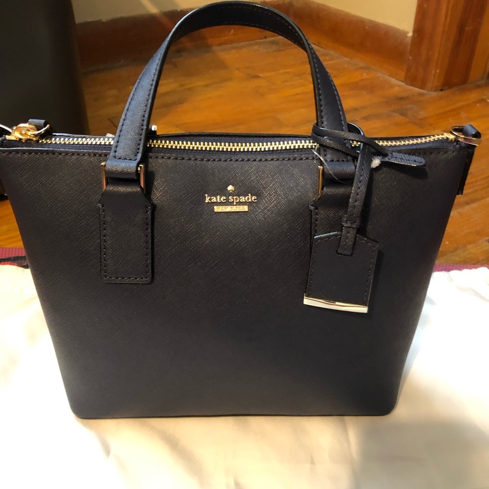 New Kate Spade Navy Blue Handbag